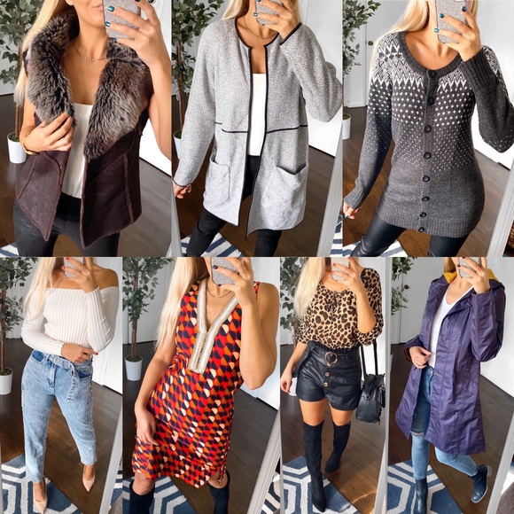 π€ ZALANDO BLACK WHITE LACE FLOWY MIDI DRESS! - Picture 13 of 13